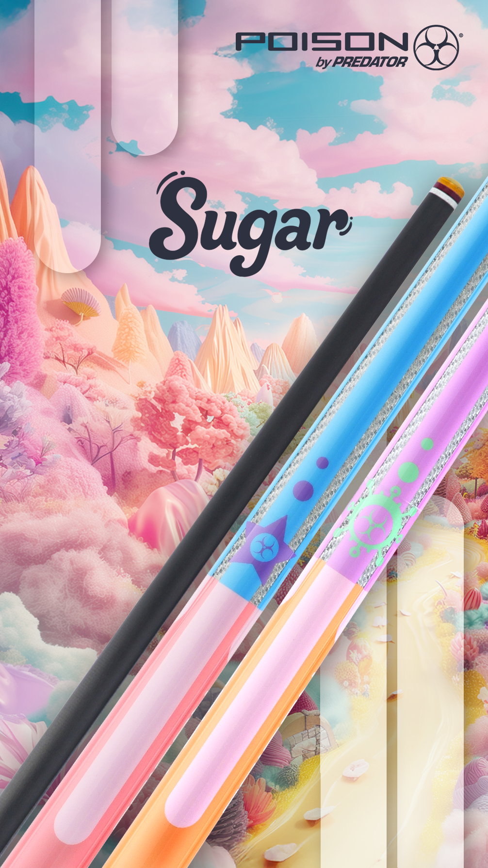 Poison Sugar pool cue